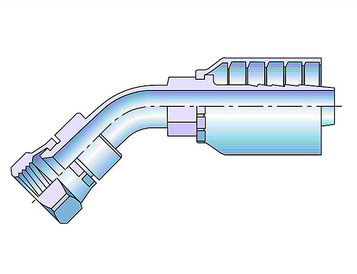 Raccords de tuyaux hydrauliques ORFS    