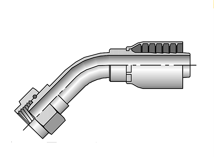 Raccords de tuyaux monobloc BSP   