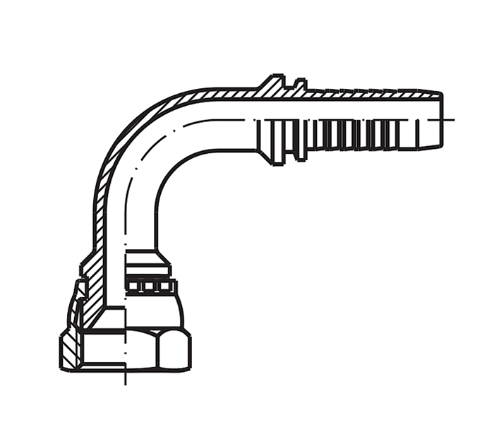 Raccords de tuyaux hydrauliques JIC    